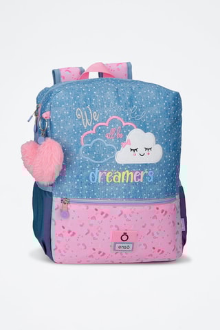 Sac à dos Dreamers - Bleu foncé et rose