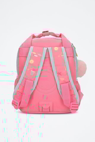 Sac à dos - Rose et vert d'eau