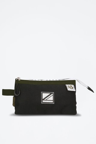 Trousse Luca - Noir et kaki