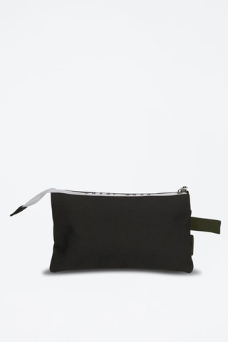 Trousse Luca - Noir et kaki