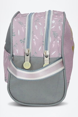 Trousse de toilette Enjoy a Beautiful Day Enso - Lilas et gris