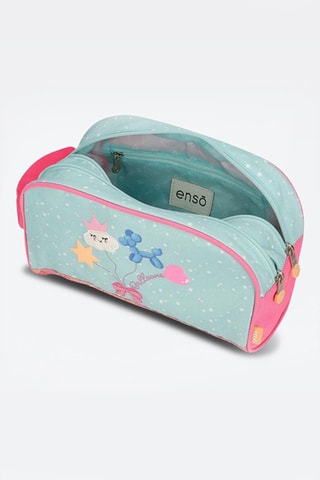 Trousse de toilette Enso Balloons - Ciel et rose