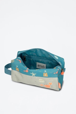 Trousse de toilette Crab - Bleu canard