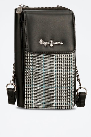 Sac bandoulière Kendra - Noir et gris