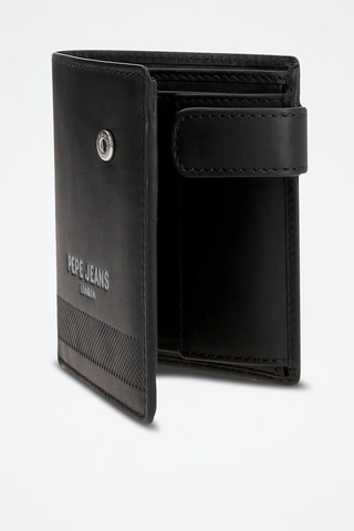 Portefeuille en cuir - Noir