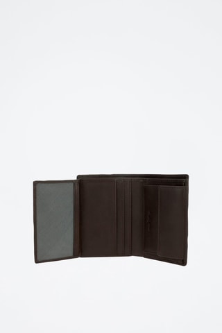 Portefeuille en cuir Deep - Marron