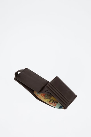 Portefeuille en cuir Deep - Marron