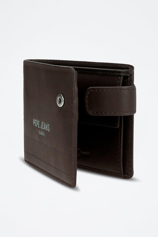 Portefeuille en cuir Deep - Marron