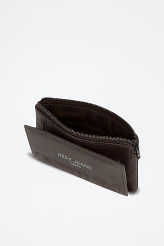 Portefeuille en cuir - Marron