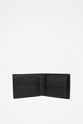 Portefeuille en cuir Deep - Noir