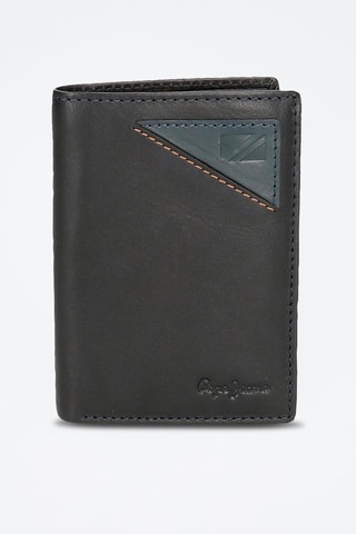 Portefeuille en cuir Striking - Bleu nuit