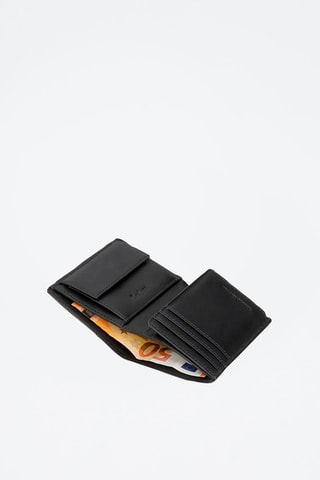 Portefeuille en cuir Striking - Bleu nuit