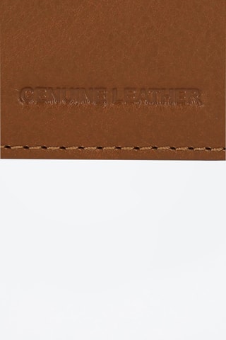 Porte-monnaie en cuir Striking - Marron