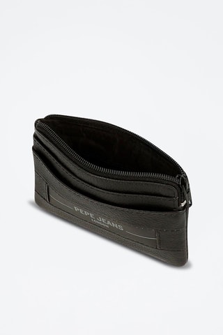 Porte-monnaie Checkbox - Noir