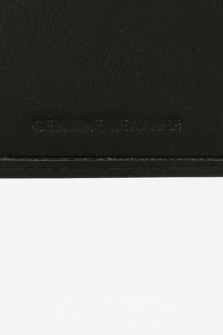 Porte-monnaie en cuir Striking - Noir