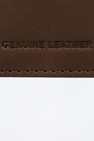 Porte-monnaie Checkbox - Marron