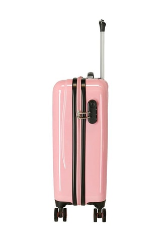 Valise cabine Carol - Rose - 55 cm - 34 l