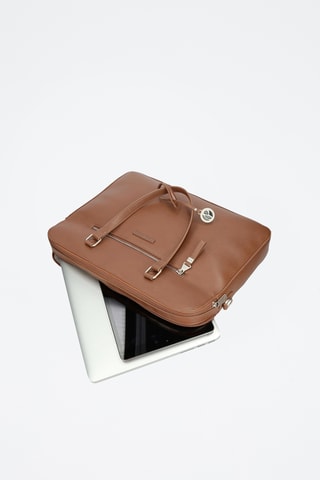 Porte-ordinateur - Marron