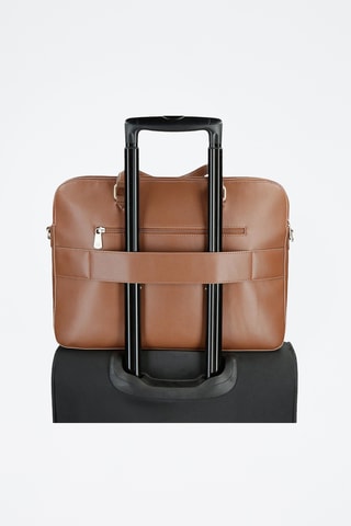 Porte-ordinateur - Marron