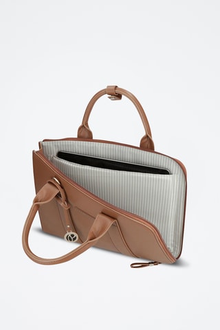 Porte-ordinateur - Marron