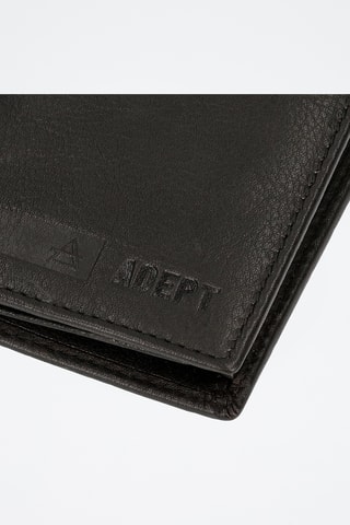 Porte-cartes en cuir - Noir