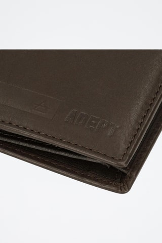 Porte-cartes en cuir - Marron