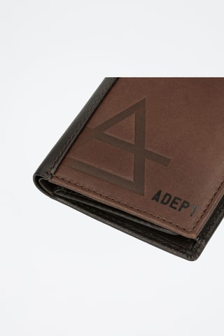 Porte-cartes en cuir - Marron