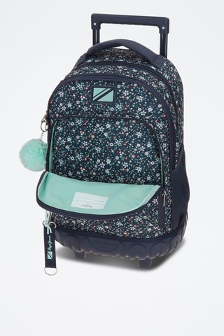 Sac à dos à roulettes - Bleu marine