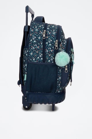 Sac à dos à roulettes - Bleu marine
