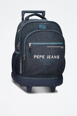 Sac à dos à roulettes - Bleu cobalt