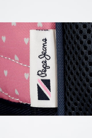 Sac à dos - Bleu marine et rose poudré