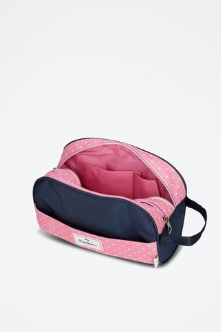 Trousse - Gris et rose