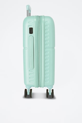Valise cabine connectée - Turquoise - 55 cm