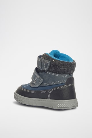 Hoge Leren Sneakers Barth 19 Gtx - Marineblauw en Antraciet