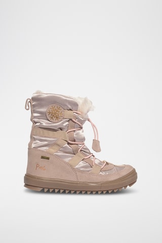Bottines fourrées en nubuck Flake Gtx - Taupe