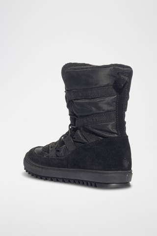 Bottines fourrées en nubuck Flake Gtx - Noir