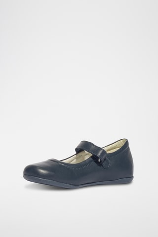 Leren Mary Janes Fantasy Fairy - Marineblauw