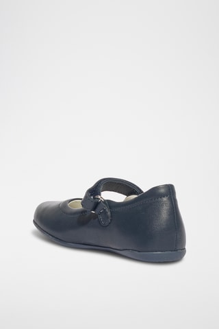 Leren Mary Janes Fantasy Fairy - Marineblauw