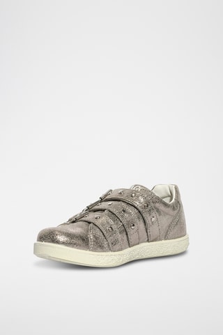 Leren Sneakers B&G Tween - Lichtgrijs
