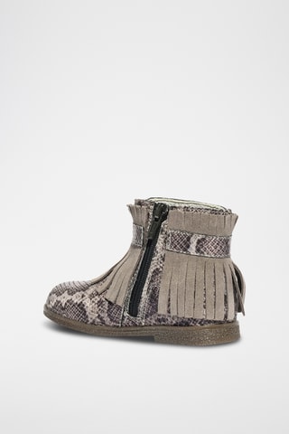 Bottines en cuir Snorky - Gris