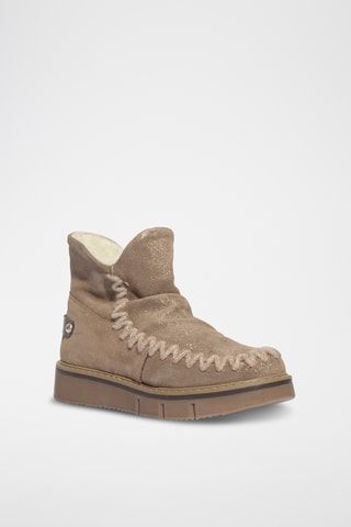 Bottines en nubuck Euphoria - Taupe
