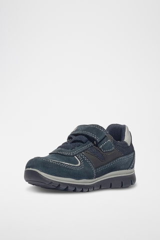 Leren en Nubuck Sneakers Hilos GTX - Kobaltblauw