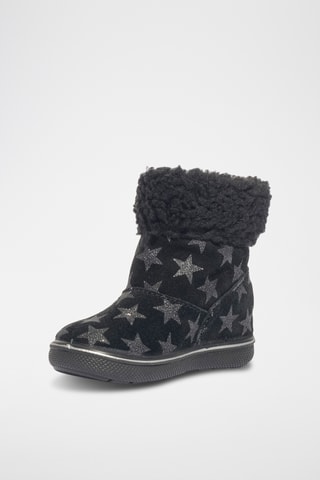 Bottines en cuir Snorky - Gris foncé