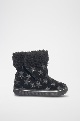 Bottines en cuir Snorky - Gris foncé