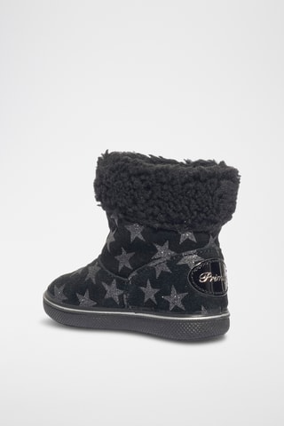 Bottines en cuir Snorky - Gris foncé