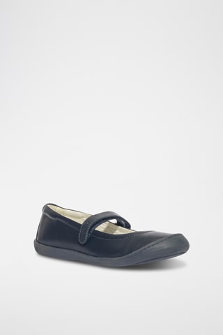 Leren Mary Janes Urban Girl - Marineblauw