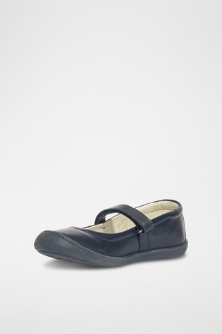 Leren Mary Janes Urban Girl - Marineblauw