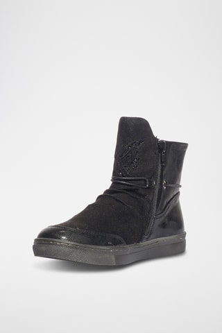Bottines fourrées B&G Stars - Noir