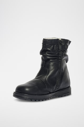 Bottines en cuir Play Casual - Noir