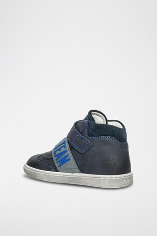 Leren Enkellaarzen Baby Float - Donkerblauw